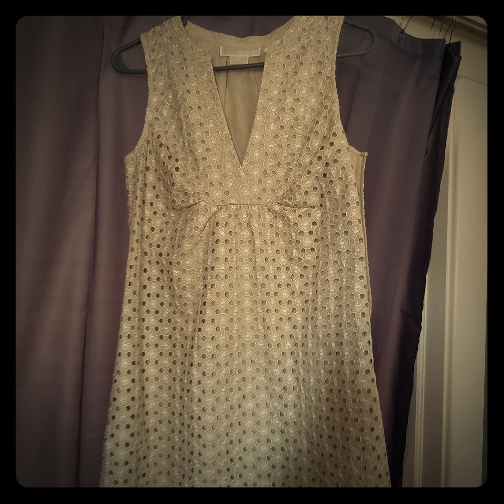 Michael Kors Gold detail dress